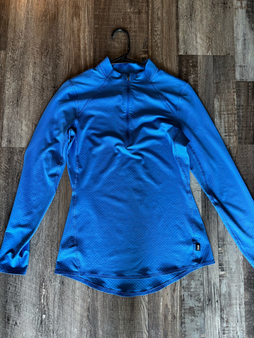 REI Women's Royal Blue Long-Sleeve Half-Zip Pullover